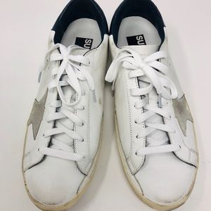 Golden Goose Men’s Leather Sneakers Size 43